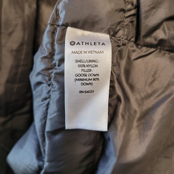 Athleta TALL Downkind Packable Goose Down Puffer Jacket - Picture 10 of 11
